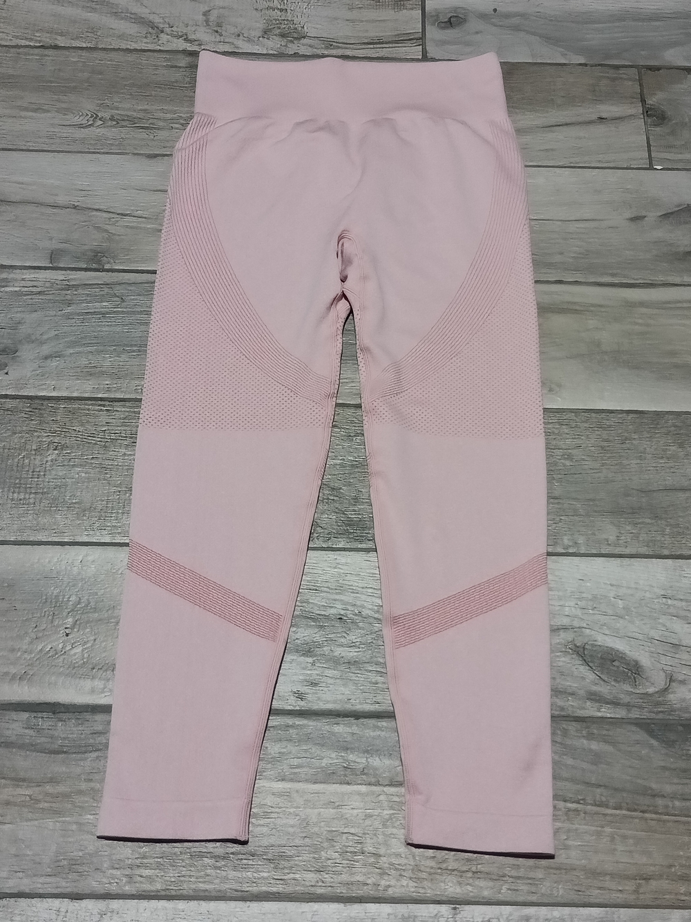 Dusty Pink Seamless Scrunch Butt Active Leggings